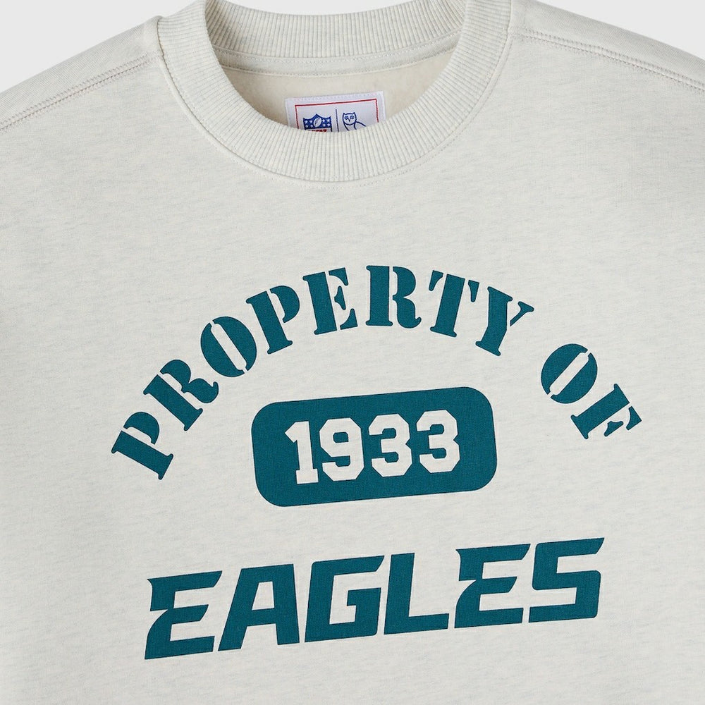 Philadelphia Eagles OVO x NFL Unisex Fleece Sweatshirt - Heather Gray discount