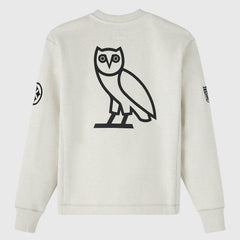 Pittsburgh Steelers OVO x NFL Unisex Fleece Sweatshirt - Heather Gray cheap