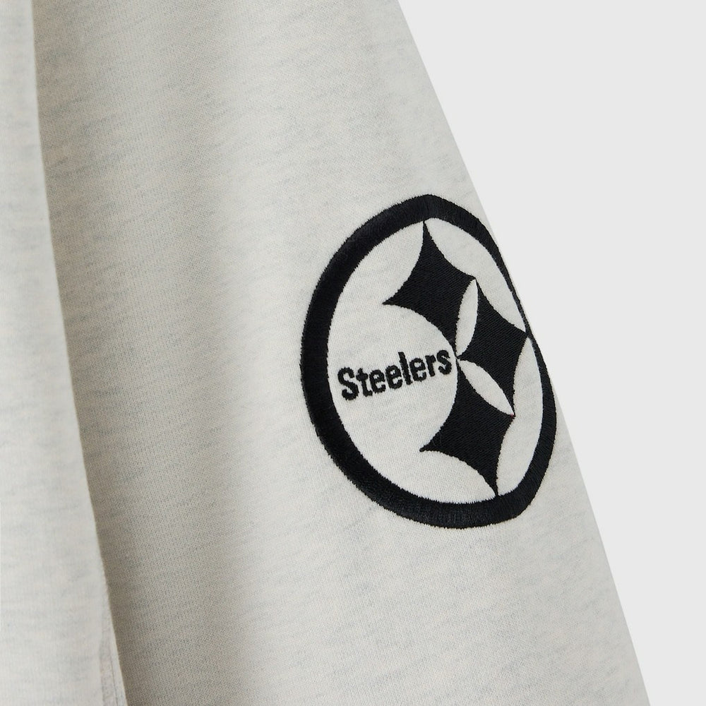 Pittsburgh Steelers OVO x NFL Unisex Fleece Sweatshirt - Heather Gray cheap