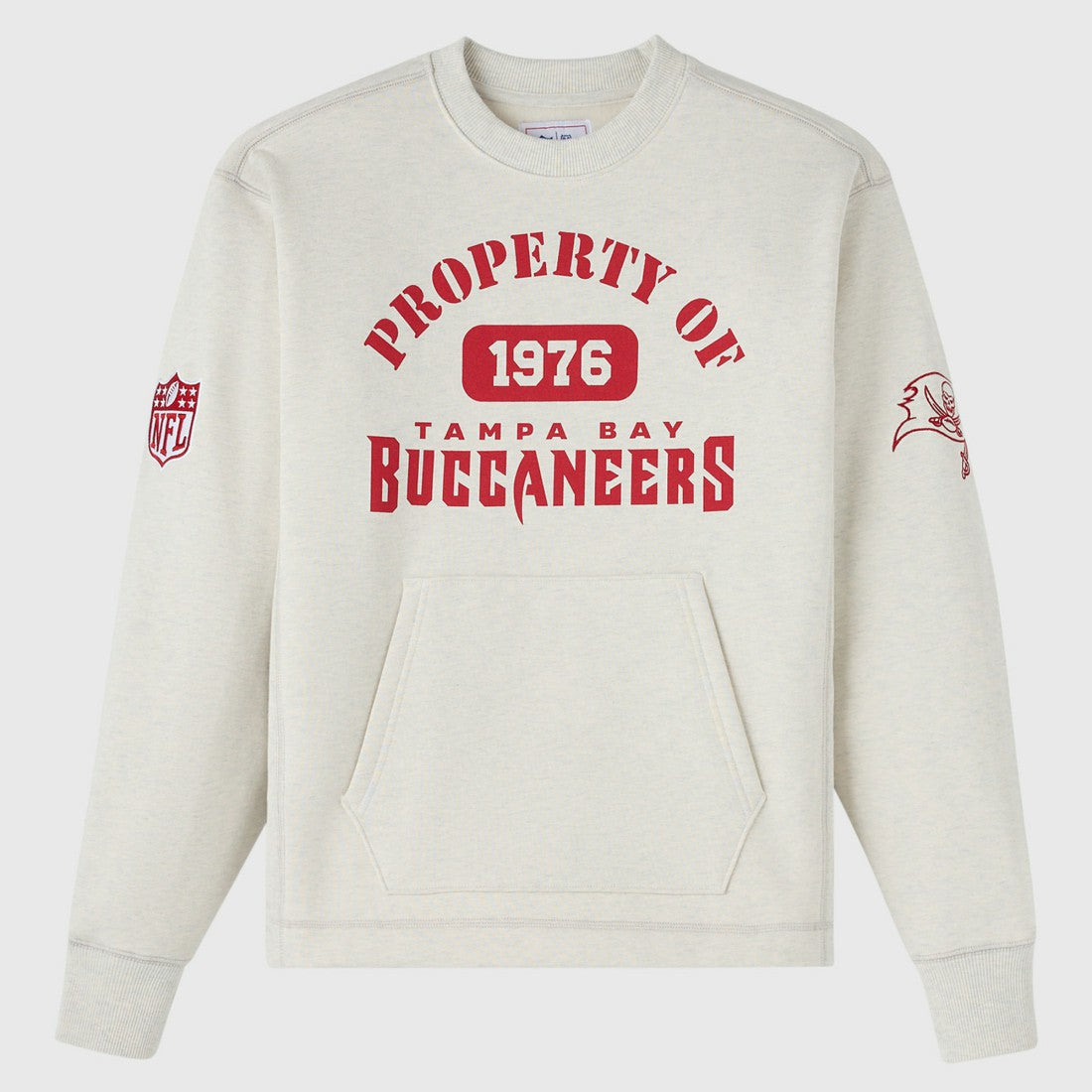 Tampa Bay Buccaneers OVO x NFL Unisex Fleece Sweatshirt - Heather Gray online