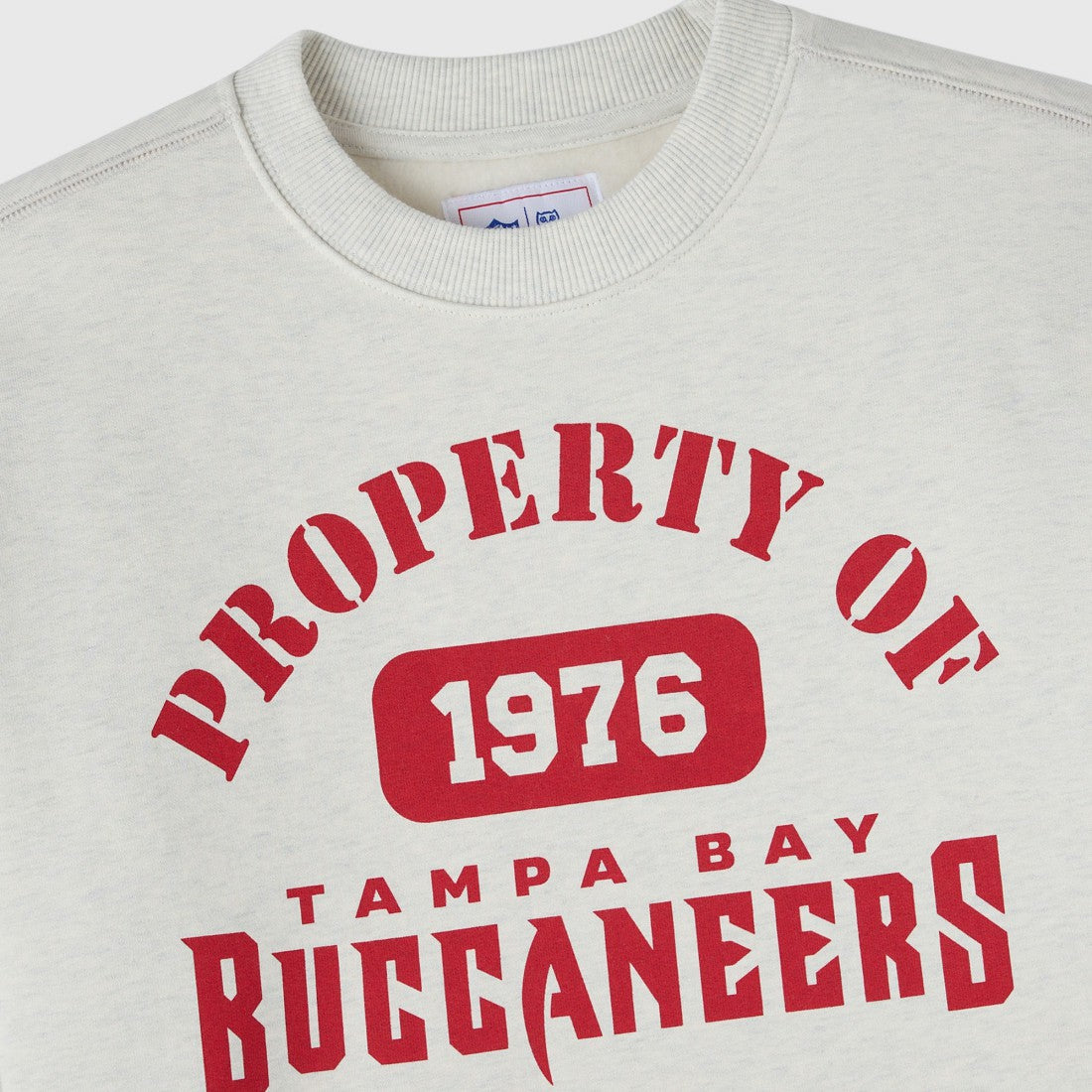 Tampa Bay Buccaneers OVO x NFL Unisex Fleece Sweatshirt - Heather Gray online