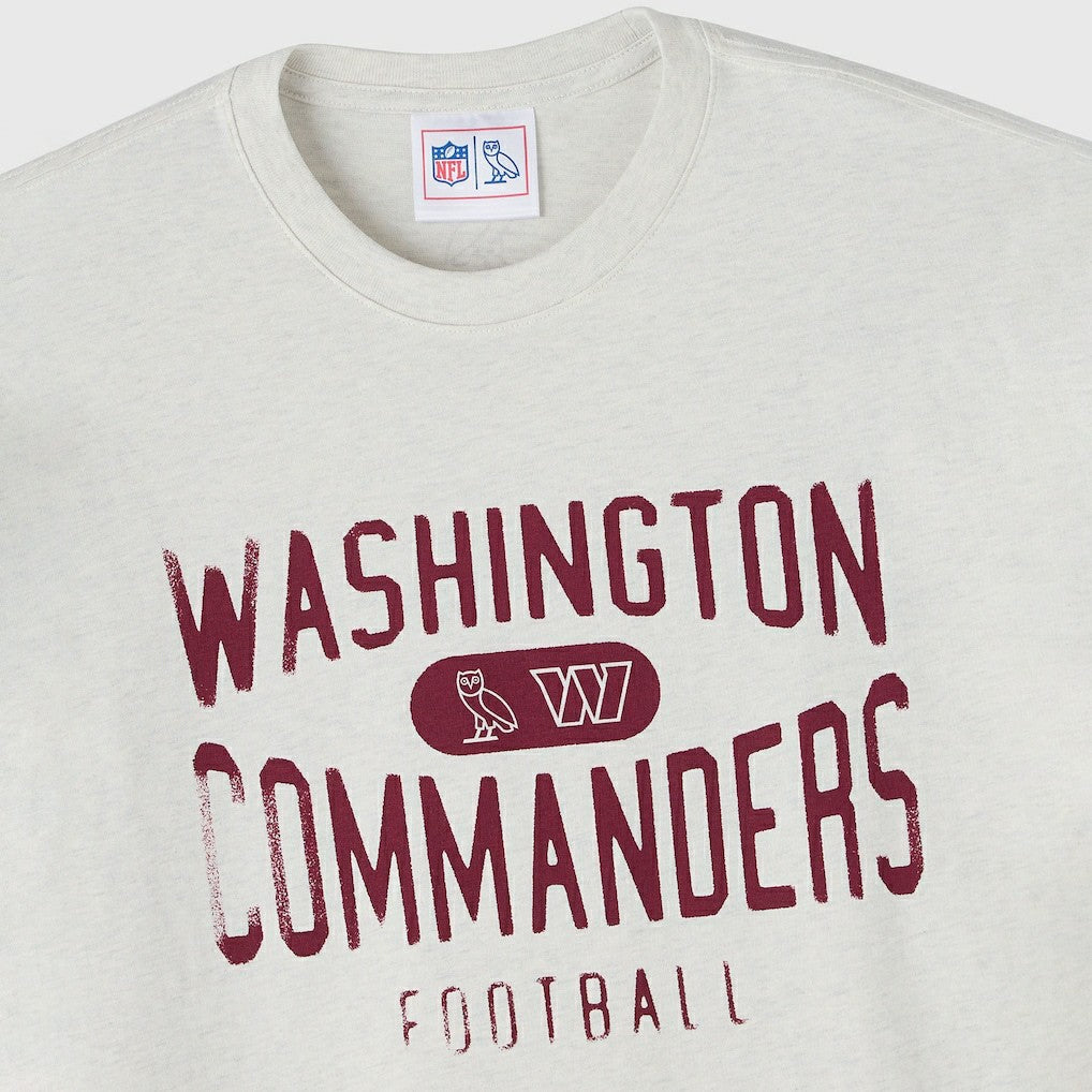 Washington Commanders OVO x NFL Unisex T-Shirt - Heather Gray sale