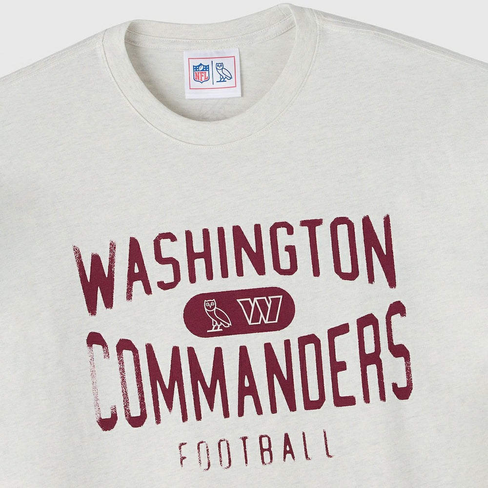 Washington Commanders OVO x NFL Unisex T-Shirt - Heather Gray sale