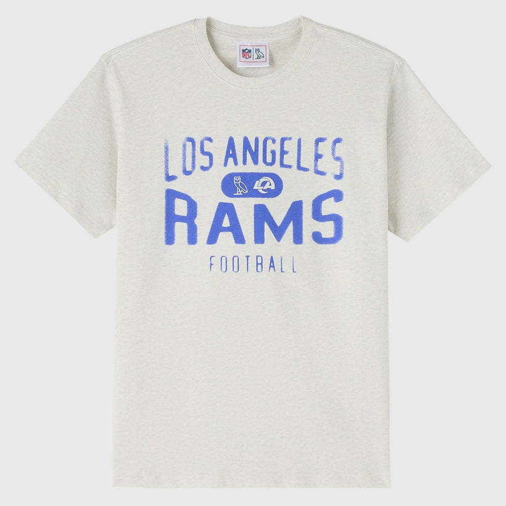 Los Angeles Rams OVO x NFL Unisex T-Shirt - Heather Gray on sale