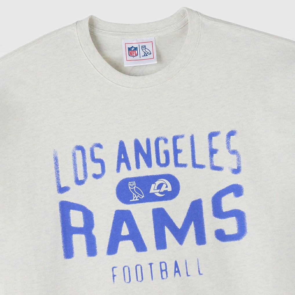 Los Angeles Rams OVO x NFL Unisex T-Shirt - Heather Gray on sale