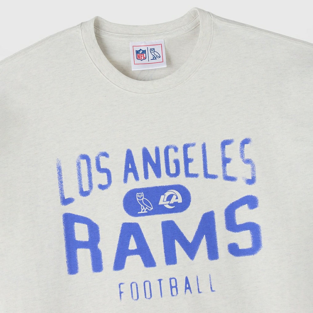 Los Angeles Rams OVO x NFL Unisex T-Shirt - Heather Gray on sale