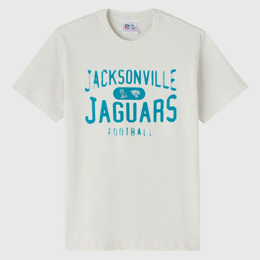 Jacksonville Jaguars OVO x NFL Unisex T-Shirt - Heather Gray for sale