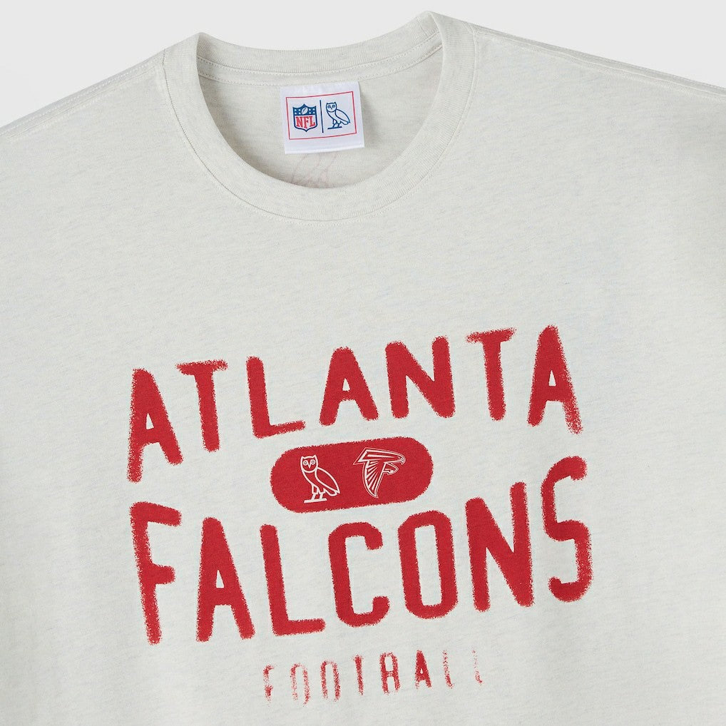 Atlanta Falcons OVO x NFL Unisex T-Shirt - Heather Gray cheap