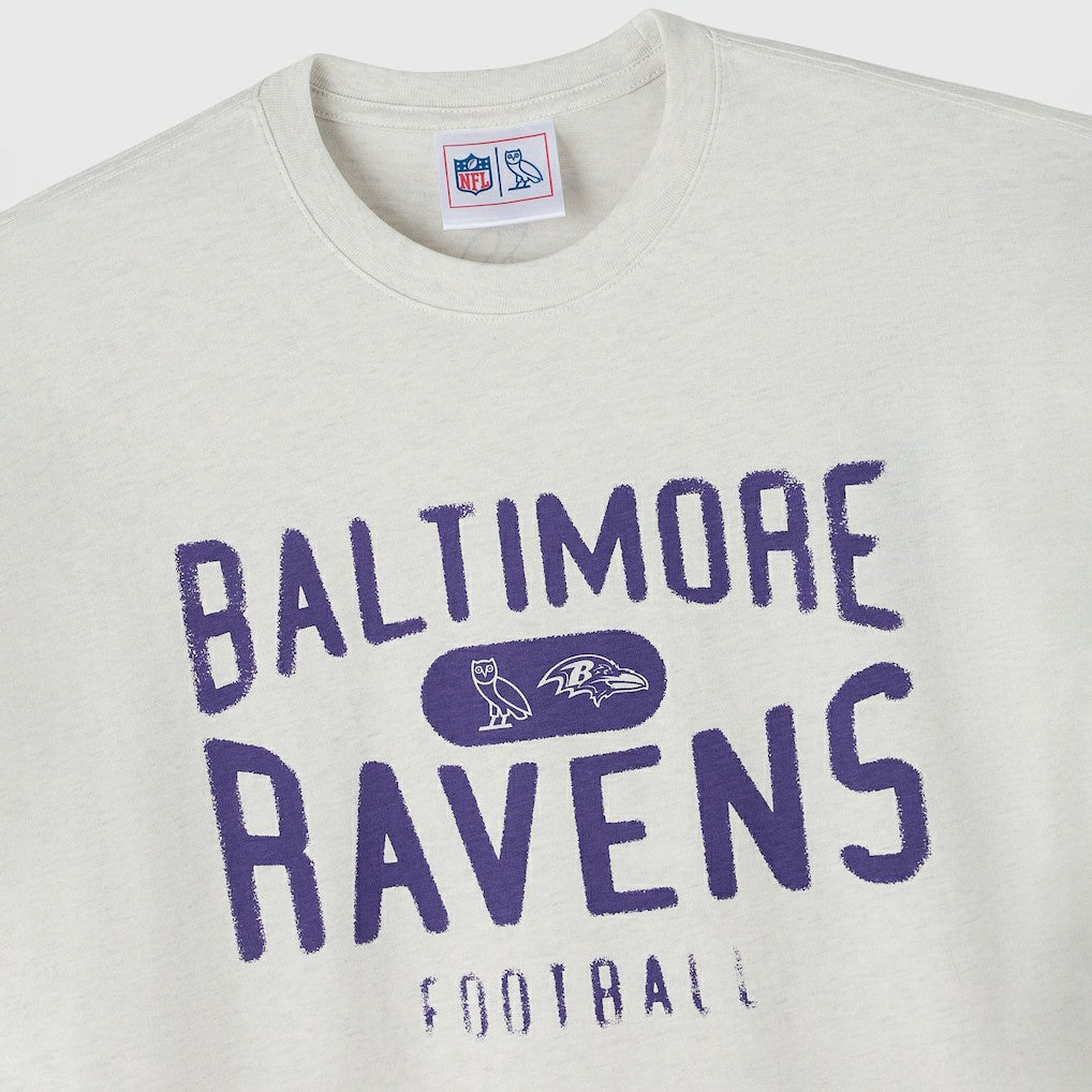 Baltimore Ravens OVO x NFL Unisex T-Shirt - Heather Gray sale