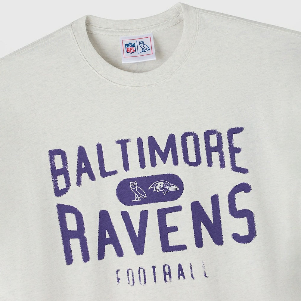 Baltimore Ravens OVO x NFL Unisex T-Shirt - Heather Gray sale