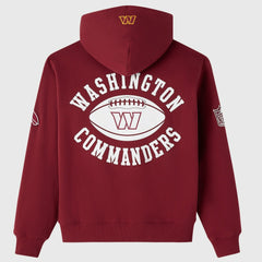 Washington Commanders OVO x NFL Unisex Full-Zip Waffle-Lined Hoodie - Burgundy sale