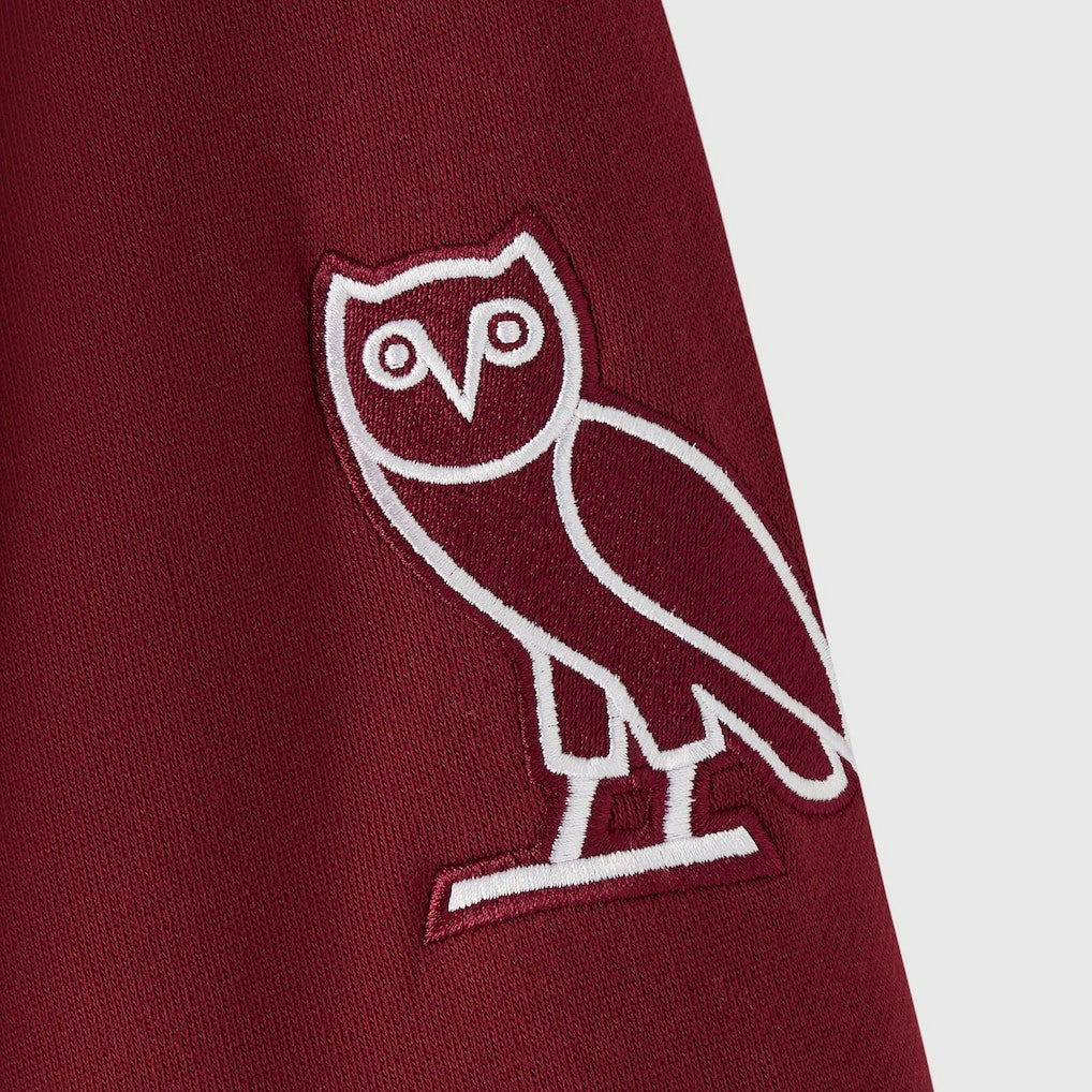 Washington Commanders OVO x NFL Unisex Full-Zip Waffle-Lined Hoodie - Burgundy sale