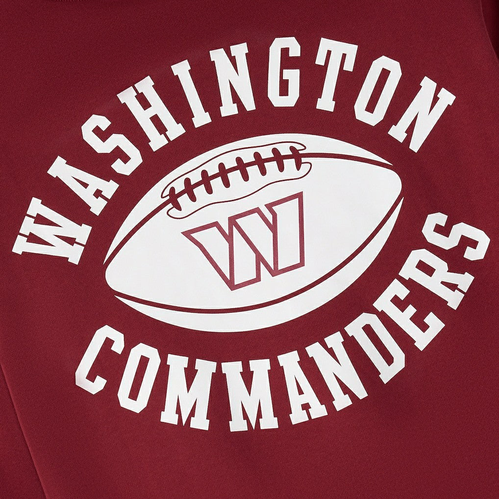 Washington Commanders OVO x NFL Unisex Full-Zip Waffle-Lined Hoodie - Burgundy sale