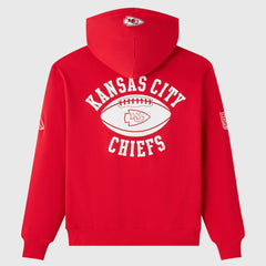 Kansas City Chiefs OVO x NFL Unisex Full-Zip Waffle-Lined Hoodie - Red sale