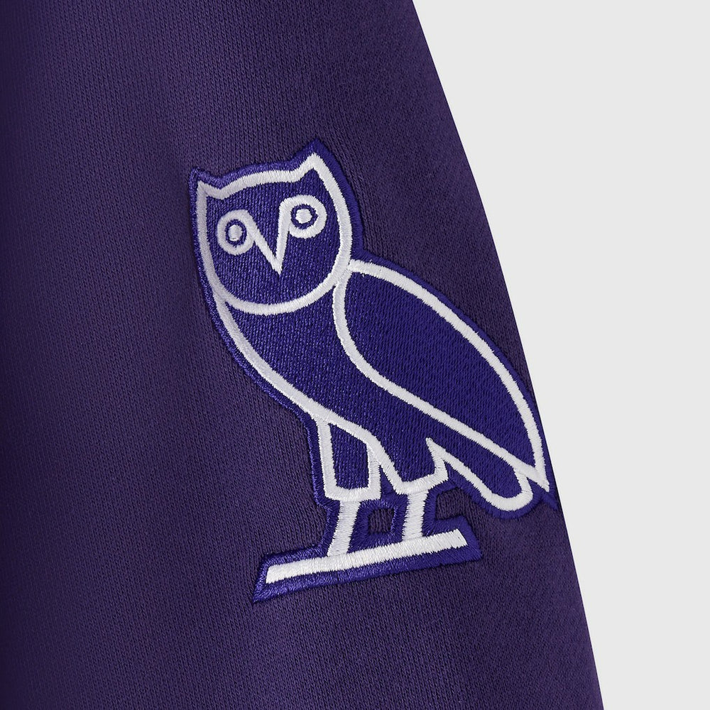 Baltimore Ravens OVO x NFL Unisex Full-Zip Waffle-Lined Hoodie - Purple outlet