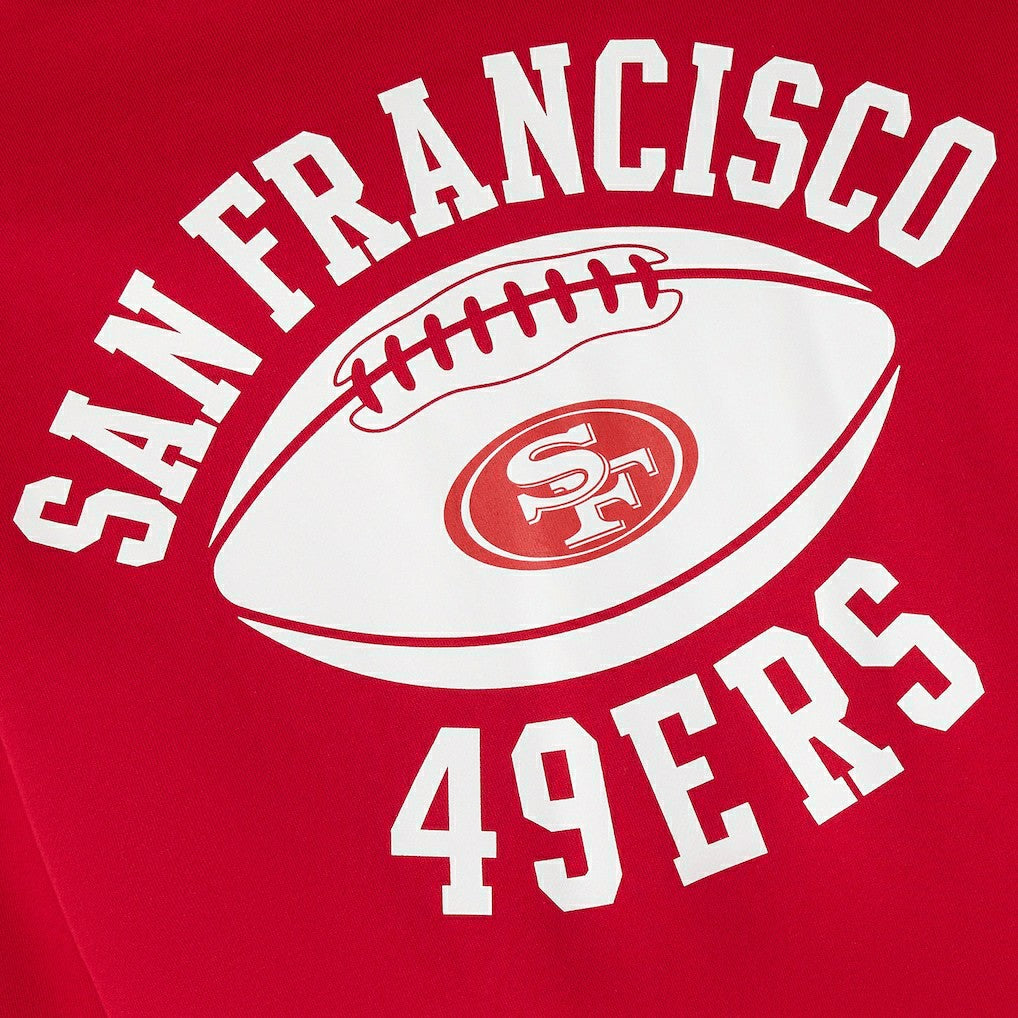 San Francisco 49ers OVO x NFL Unisex Full-Zip Waffle-Lined Hoodie - Scarlet discount