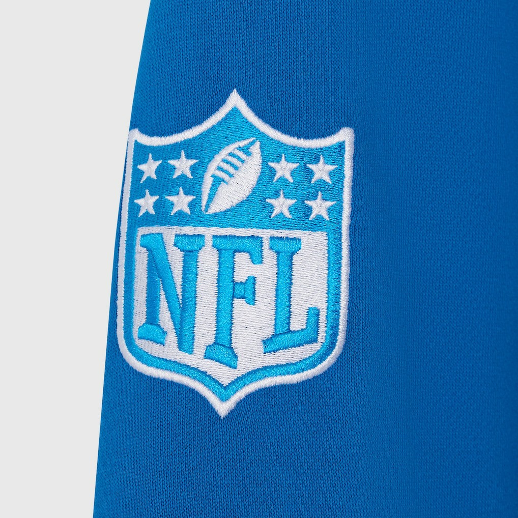 Detroit Lions OVO x NFL Unisex Full-Zip Waffle-Lined Hoodie - Blue for sale