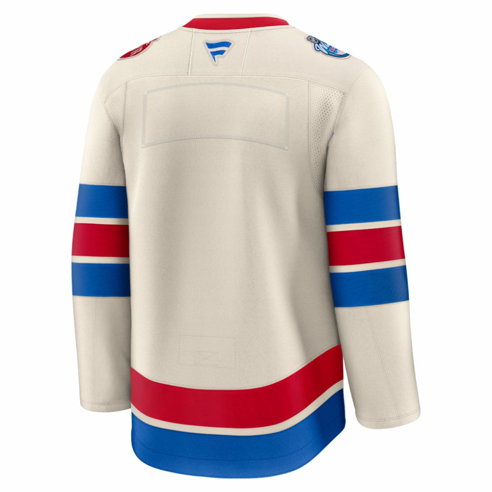 New York Rangers Fanatics 2026 NHL Winter Classic Premium Jersey - Beige Jerseys