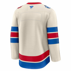 New York Rangers Fanatics 2026 NHL Winter Classic Premium Jersey - Beige Jerseys