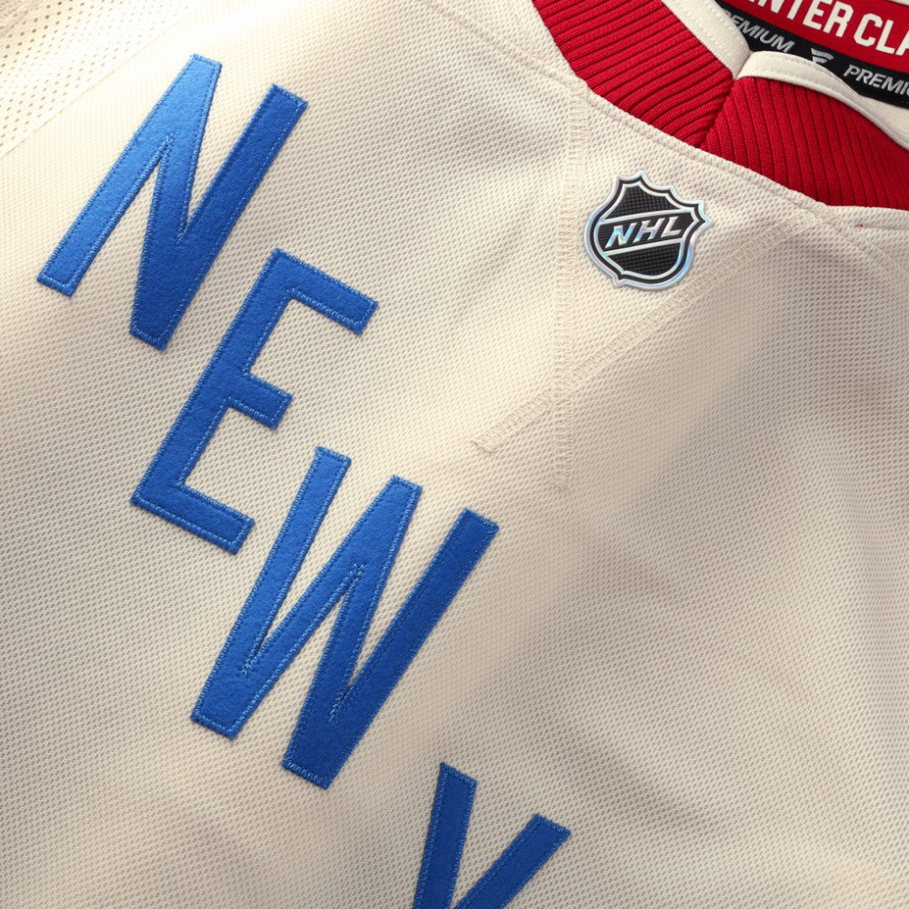 New York Rangers Fanatics 2026 NHL Winter Classic Premium Jersey - Beige Jerseys