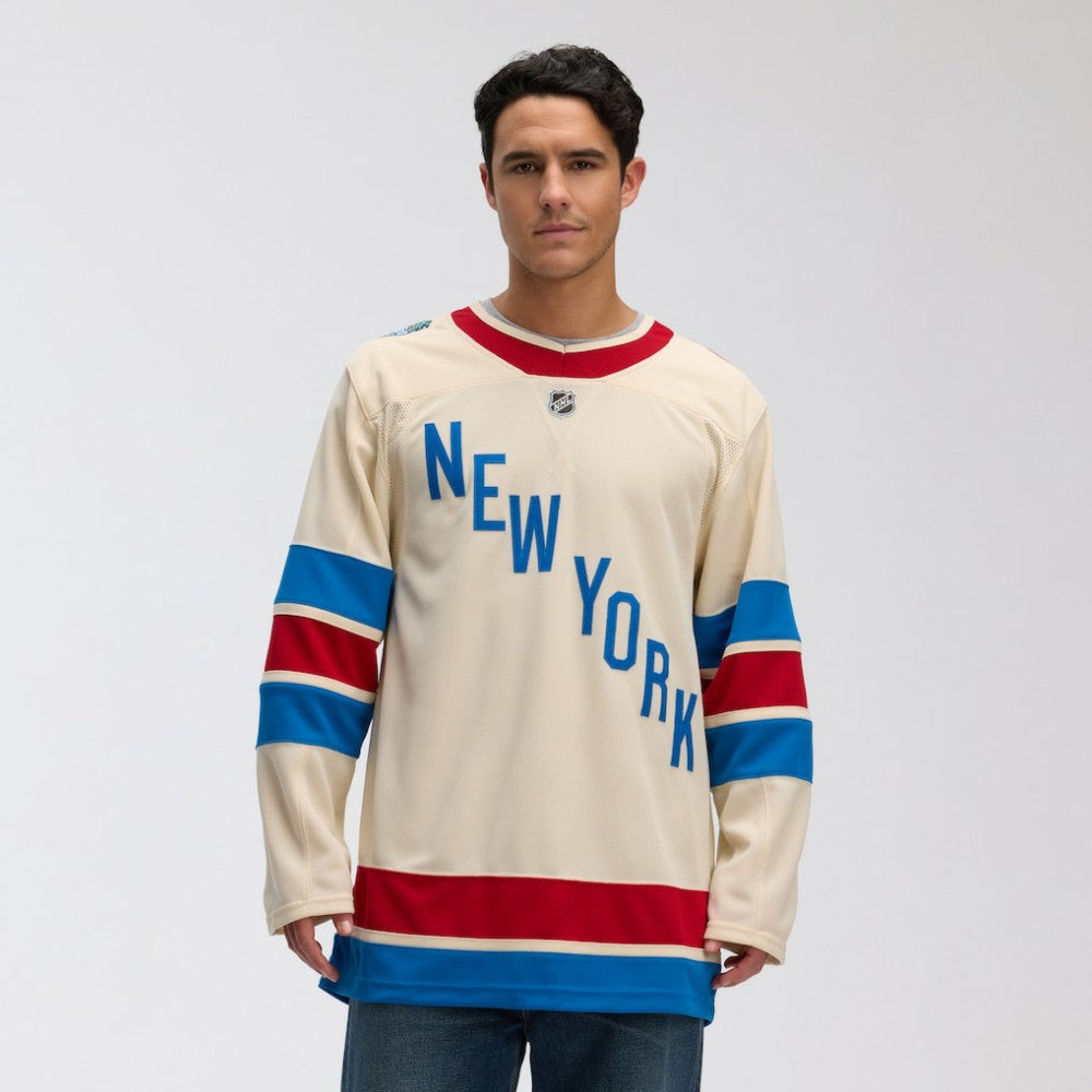 New York Rangers Fanatics 2026 NHL Winter Classic Authentic Pro Jersey - Beige Jerseys