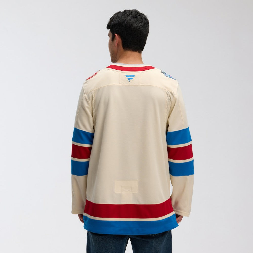 New York Rangers Fanatics 2026 NHL Winter Classic Authentic Pro Jersey - Beige Jerseys