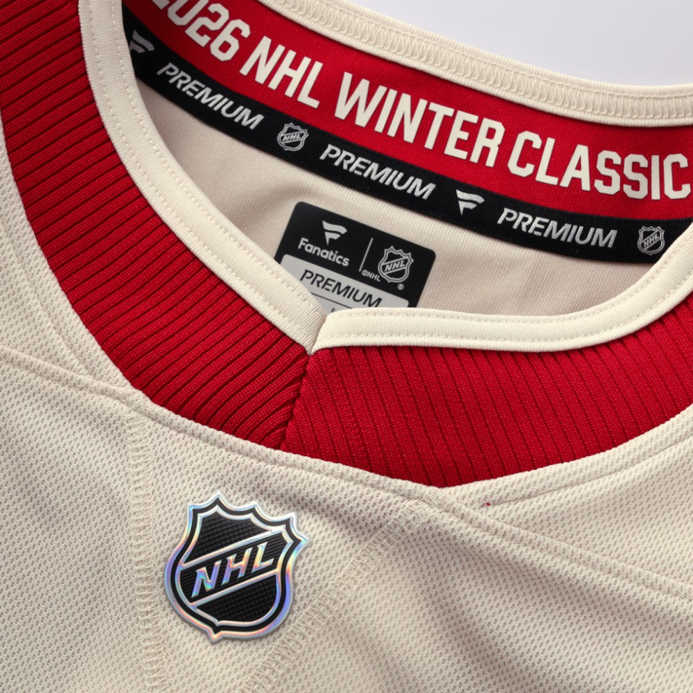 New York Rangers Fanatics 2026 NHL Winter Classic Premium Custom Jersey - Beige Jerseys