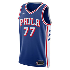 VJ Edgecombe Philadelphia 76ers Unisex Swingman Jersey - Icon Edition - Royal online