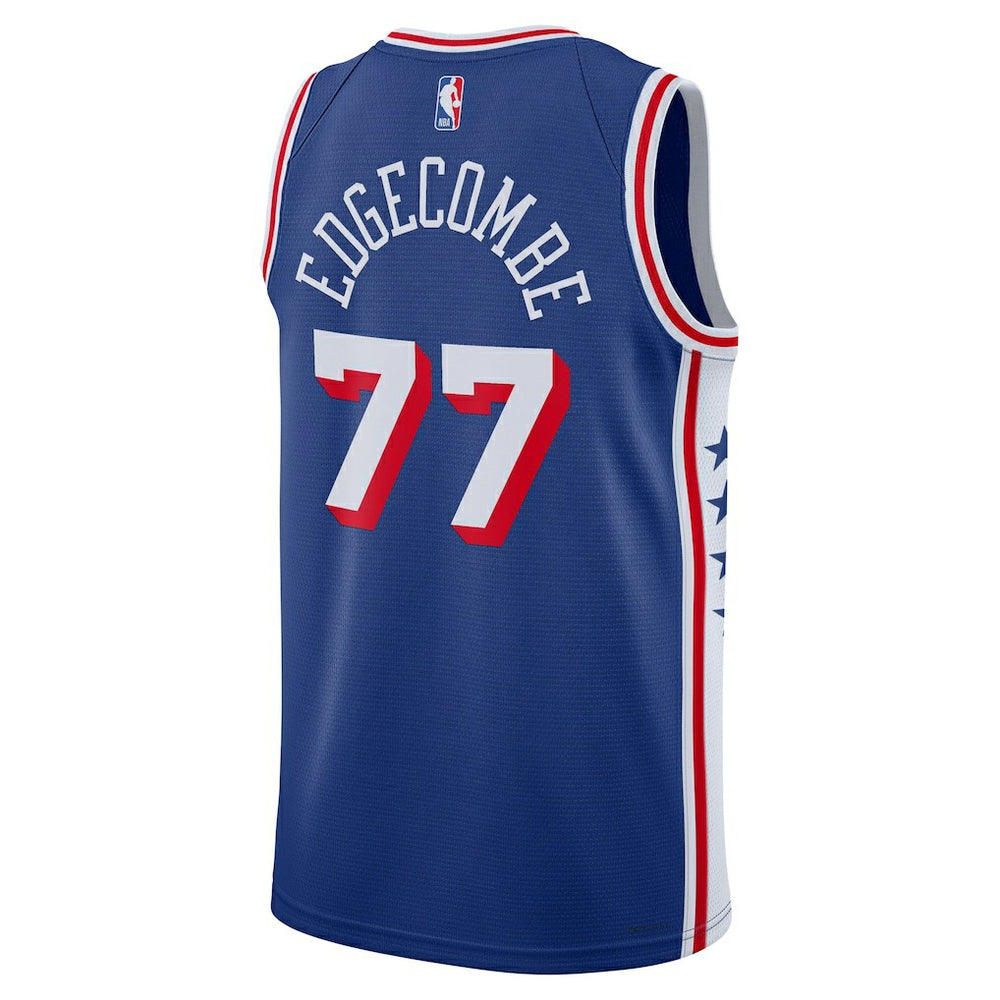 VJ Edgecombe Philadelphia 76ers Unisex Swingman Jersey - Icon Edition - Royal online