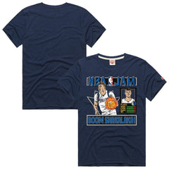 Cooper Flagg Dallas Mavericks Homage Unisex NBA Jam Tri-Blend T-Shirt sale - Navy shop