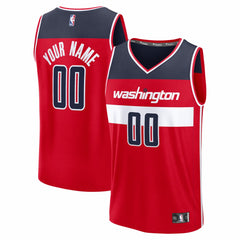 Washington Wizards Fastbreak Custom Jersey - Red - Icon Edition sale