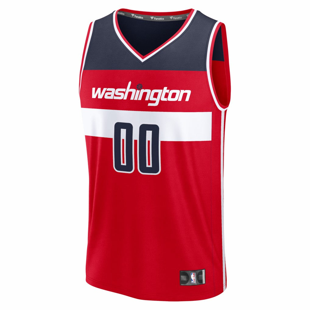 Washington Wizards Fastbreak Custom Jersey - Red - Icon Edition sale