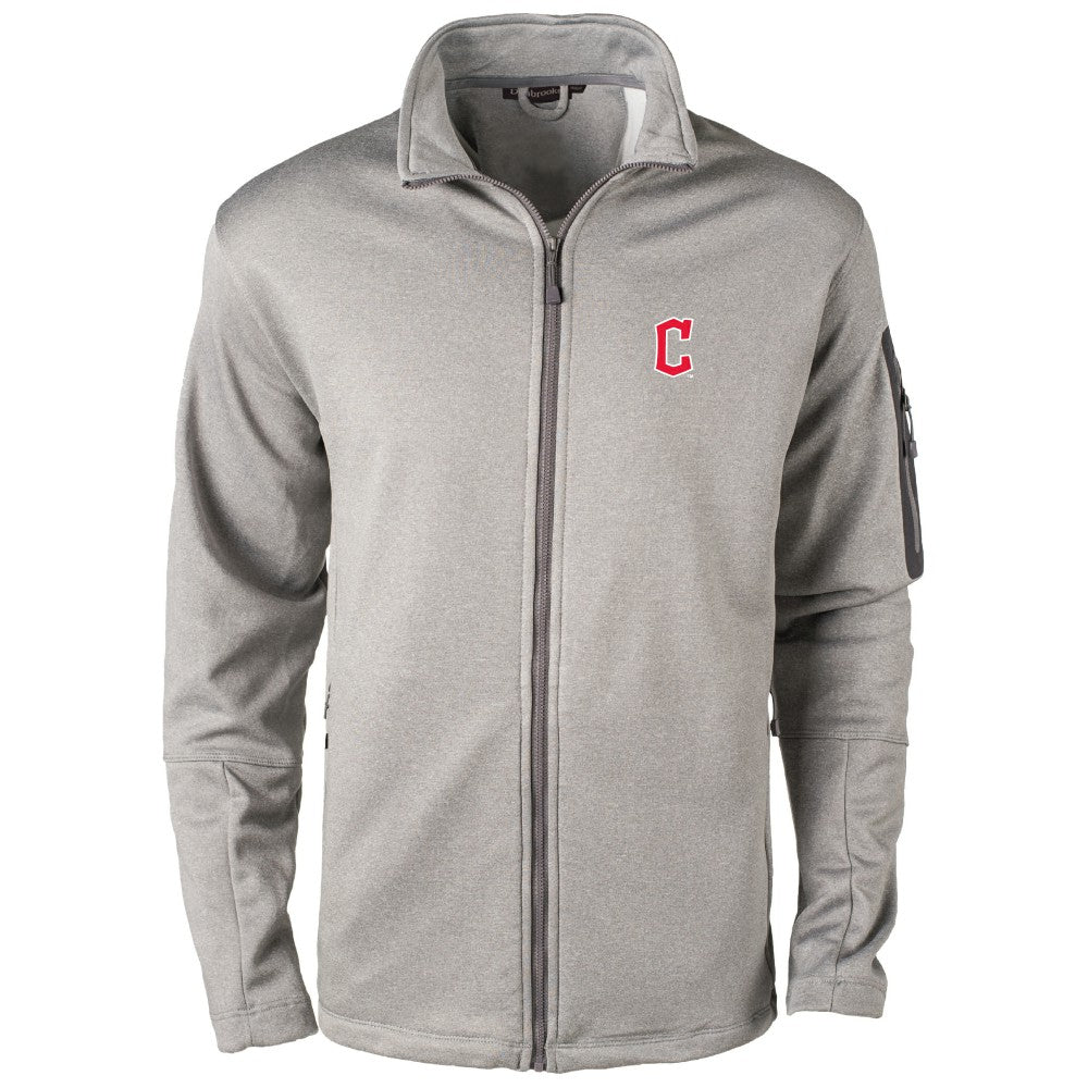 Cleveland Guardians Dunbrooke Pacific Full-Zip Fleece Jacket Heather Gray