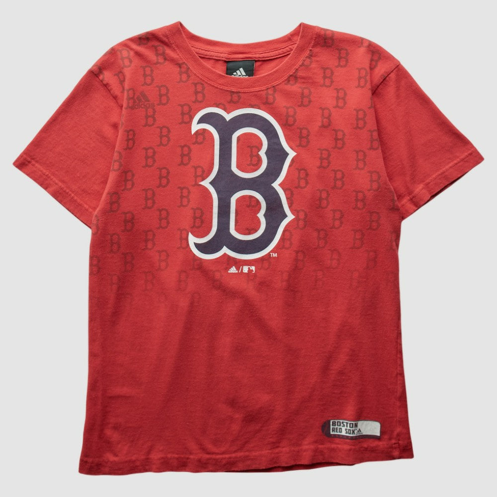 Boston Red Sox Adidas 2010s T-shirt Red Vintage