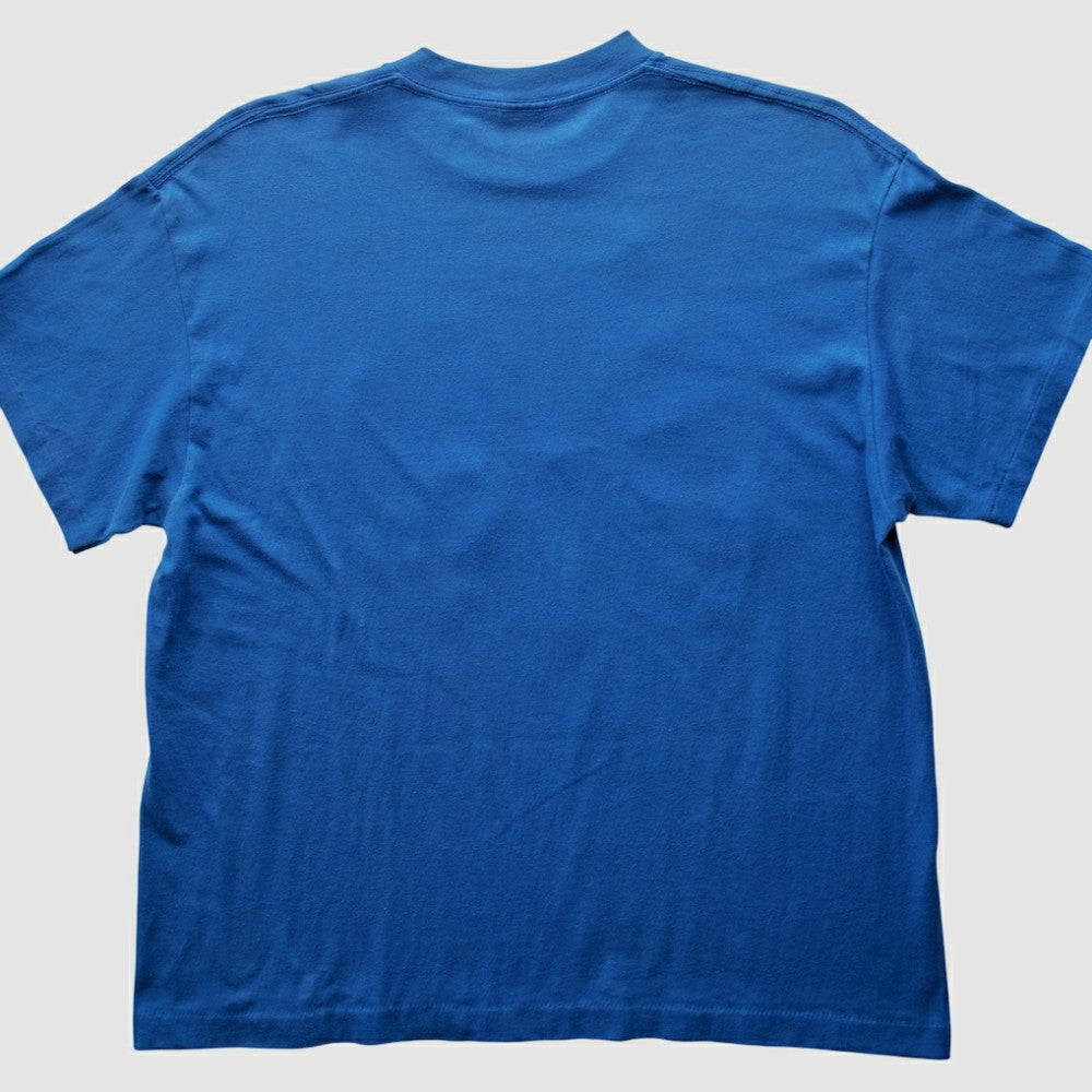 Texas Rangers Trench 1991 T-shirt Blue Vintage