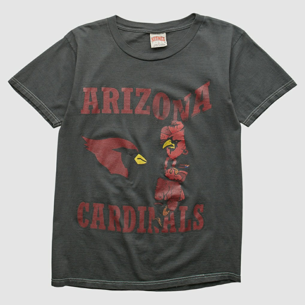 Arizona Cardinals Nutmeg Mills 90s T-shirt - Charcoal Vintage on sale