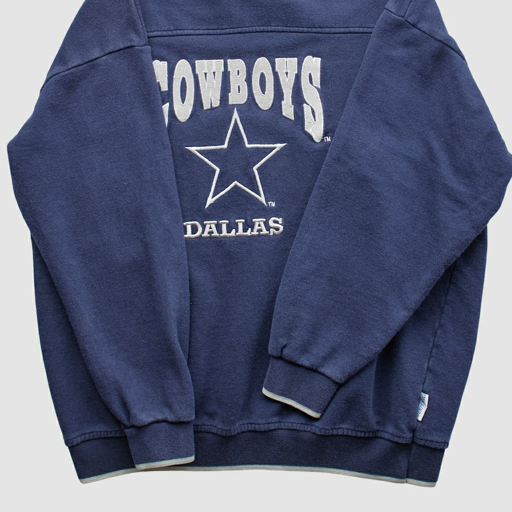 Dallas Cowboys 2000s Pullover Sweatshirt - Navy Vintage online