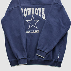 Dallas Cowboys 2000s Pullover Sweatshirt - Navy Vintage online