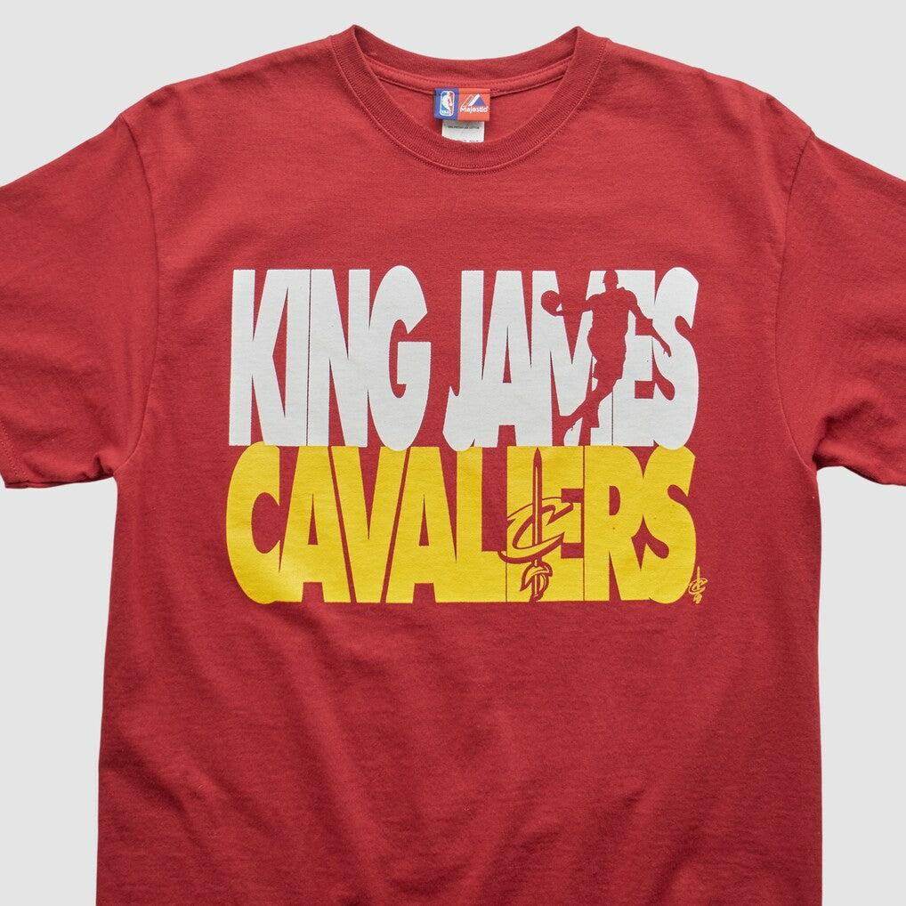 Cleveland Cavaliers Majestic 2000s T-shirt sale - Maroon Vintage on sale