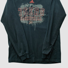 Philadelphia 76ers 2000s Long Sleeve T-shirt - Black Vintage discount
