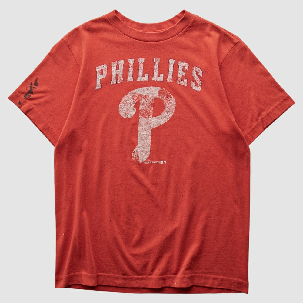 Philadelphia Phillies Team Athletics 2000s T-shirt Red Vintage