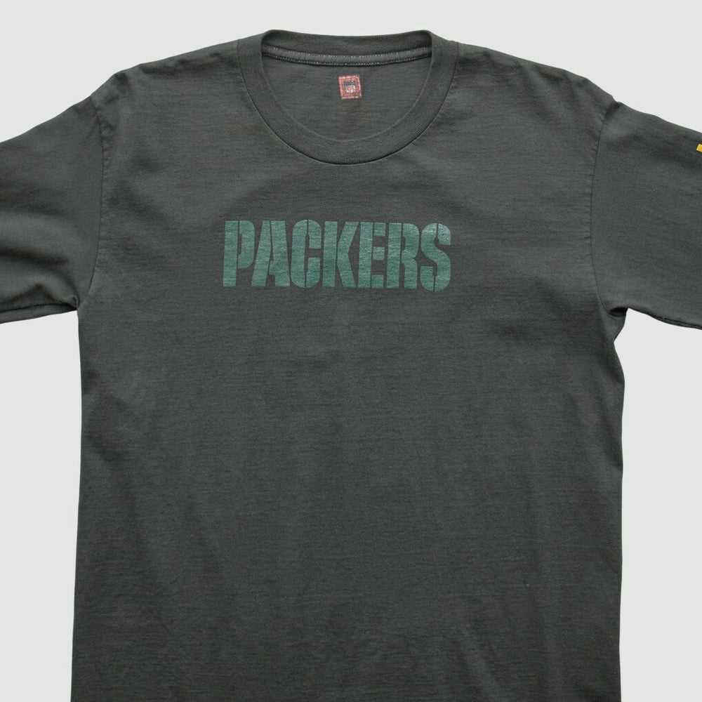 Green Bay Packers NFL 2000s Long Sleeve T-shirt - Charcoal Vintage outlet