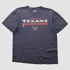 Houston Texans 2010s T-shirt - Navy Vintage for sale