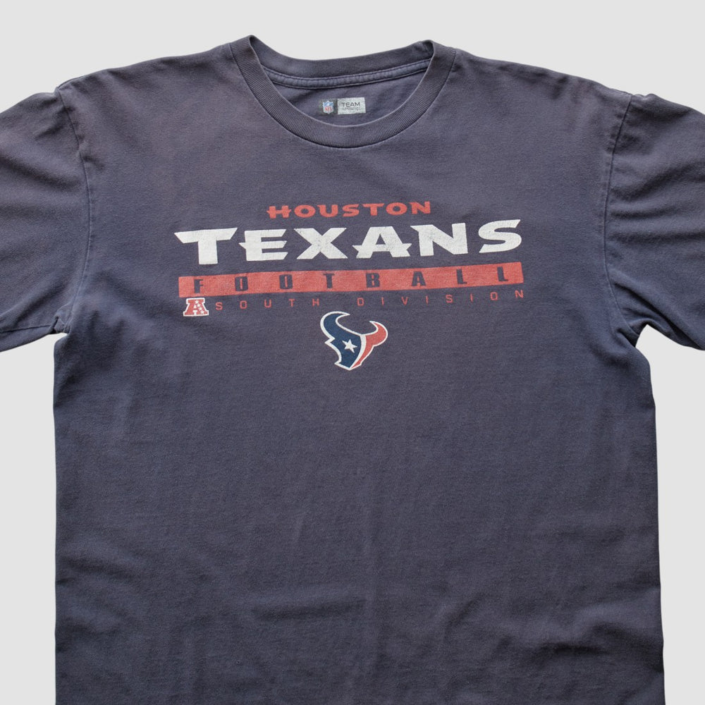 Houston Texans 2010s T-shirt - Navy Vintage for sale