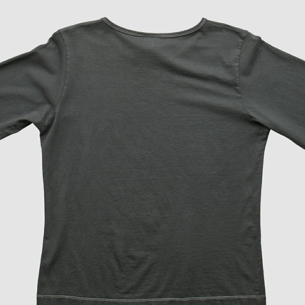 Cleveland Browns NFL 2000s Long Sleeve T-shirt - Charcoal Vintage sale
