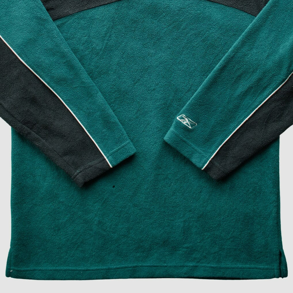Philadelphia Eagles NFL 2000s 1/4 Zip Sweatshirt - Green Vintage on sale