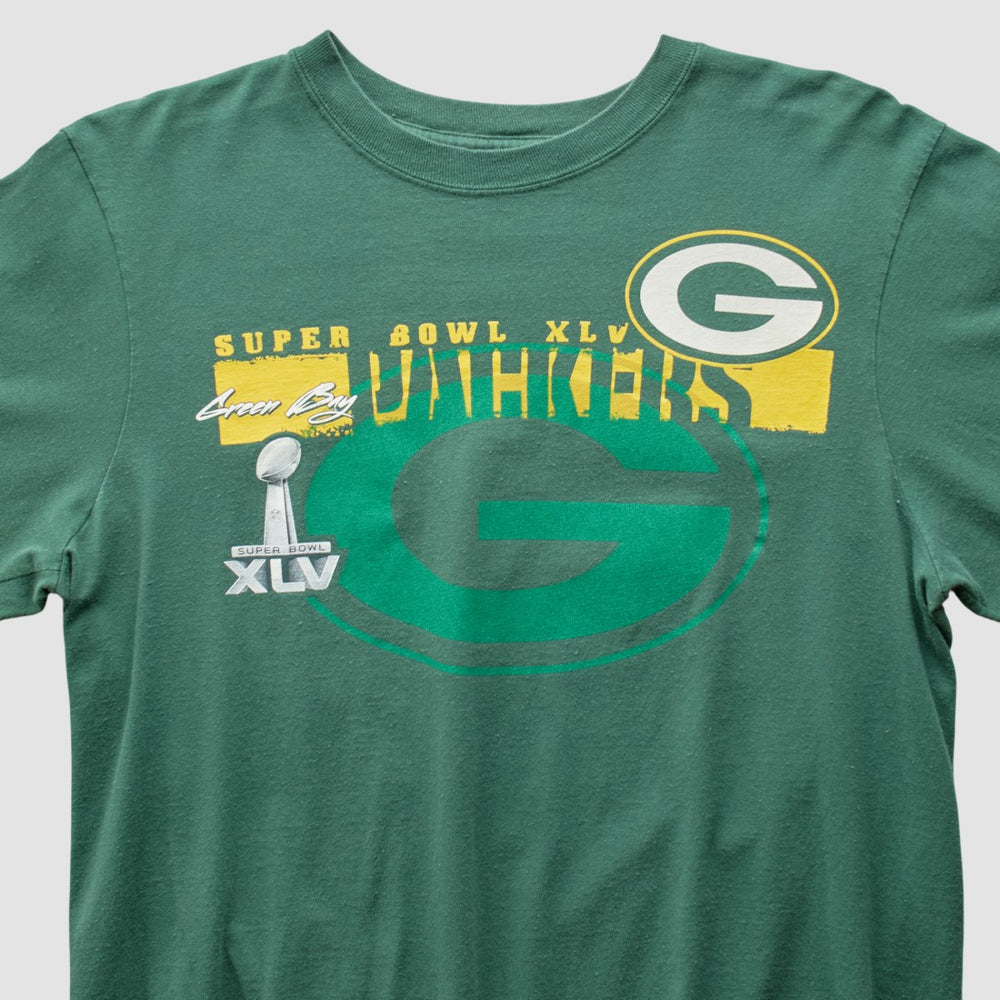 Green Bay Packers 2011 Long Sleeve T-shirt - Green Vintage discount