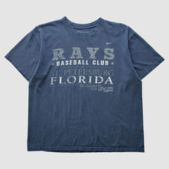 Tampa Bay Rays 2009 T-shirt Navy Vintage