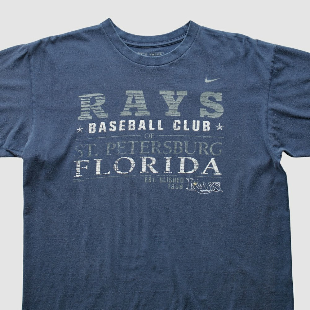 Tampa Bay Rays 2009 T-shirt Navy Vintage