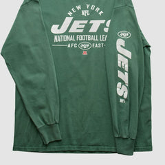 New York Jets 2010s Long Sleeve T-shirt - Green Vintage cheap